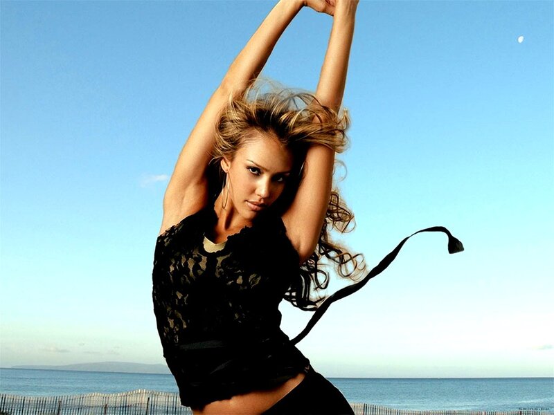 Woman Stretching Arms