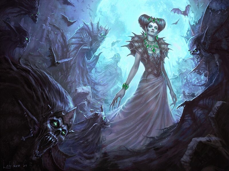 Woman Surrounded by Monsters — Purple