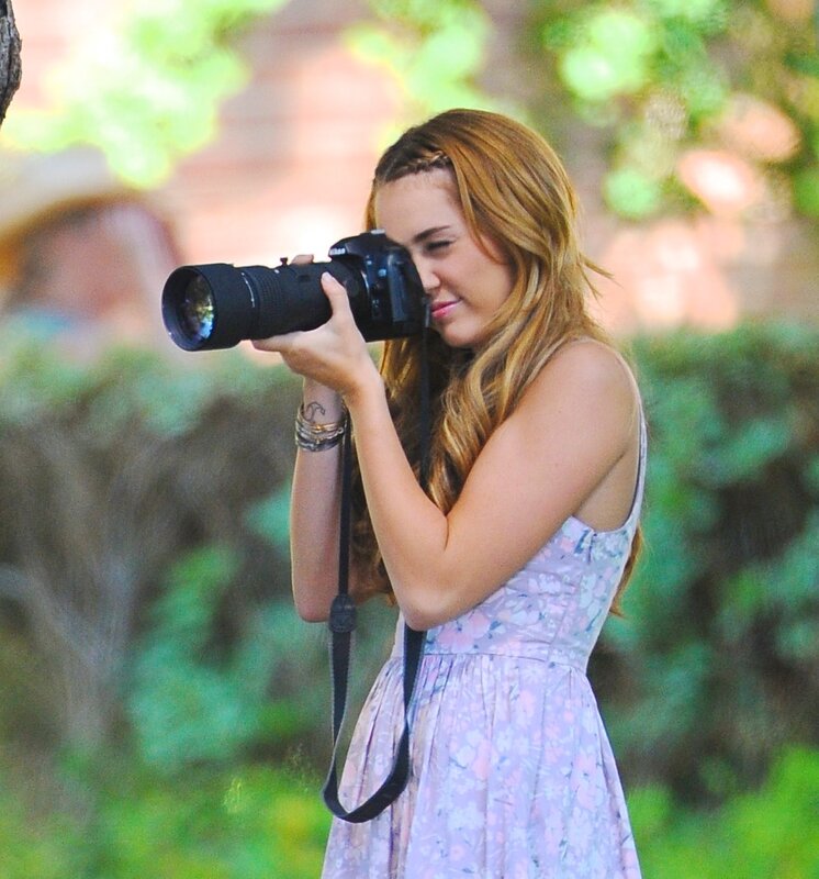 woman taking a photo