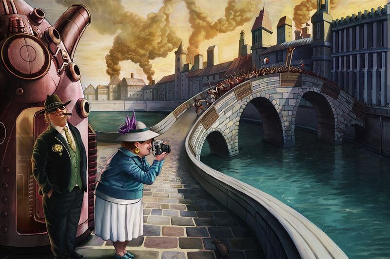 Woman Taking Photo — Brown