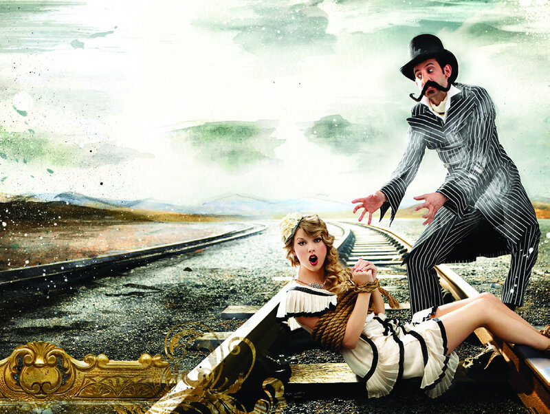 Woman Tied to Train Tracks