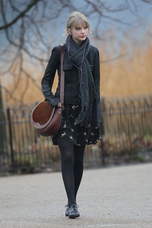 woman walking in park