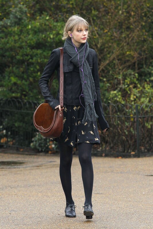 woman walking in park