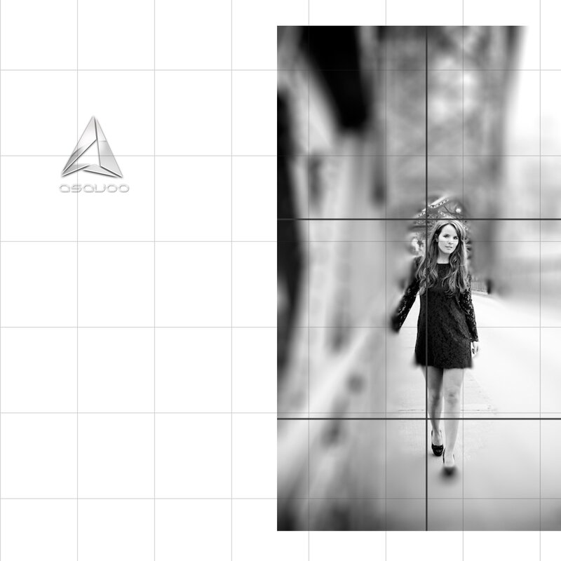woman walking on a bridge