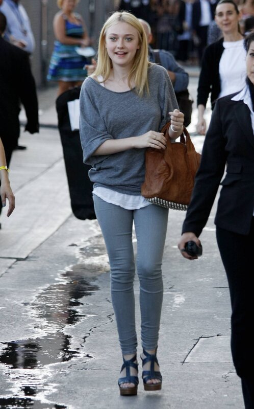 woman walking on street