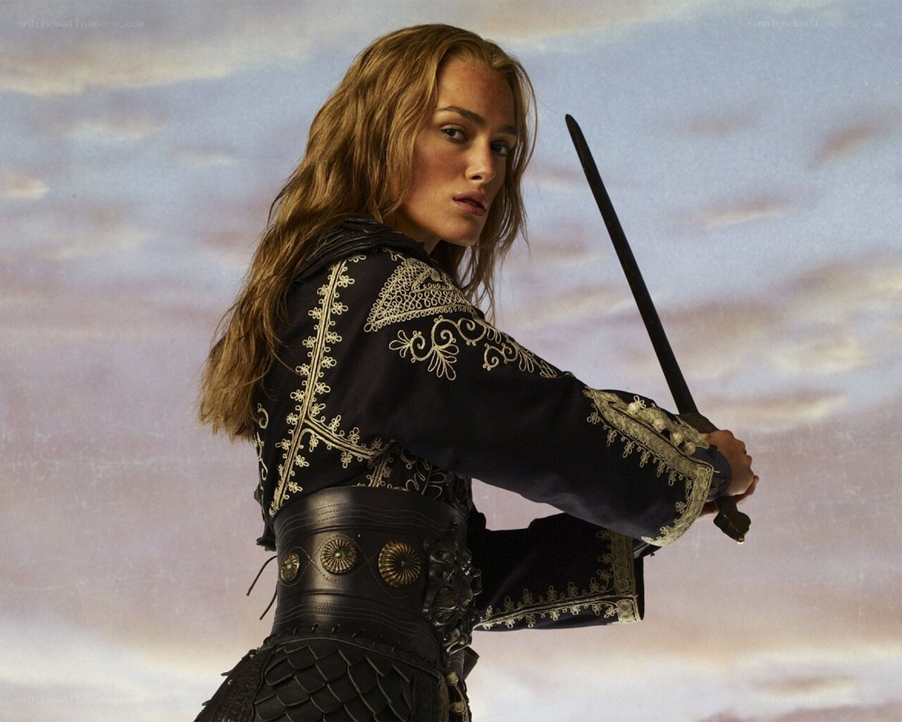 woman warrior with sword