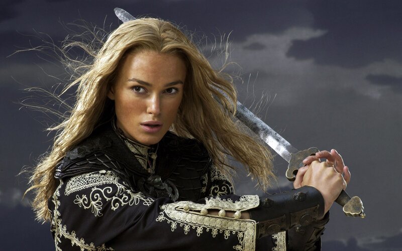 woman warrior with sword