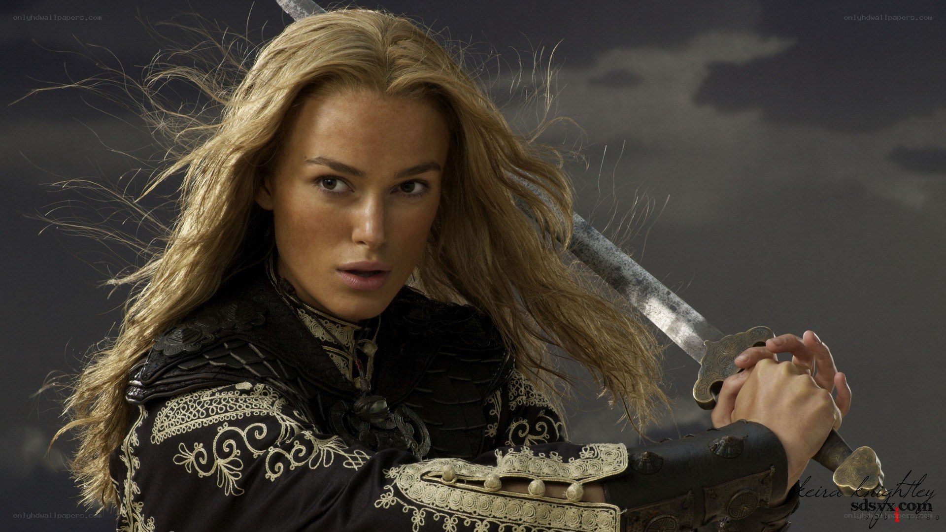 woman warrior with sword