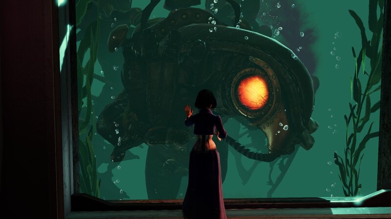 Woman Watching Sea Creature