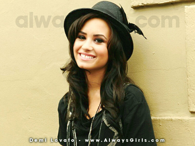 Woman Wearing a Hat — Black, Smiling