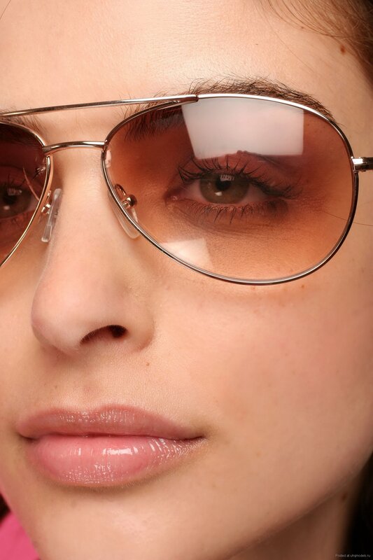woman wearing aviator sunglasses