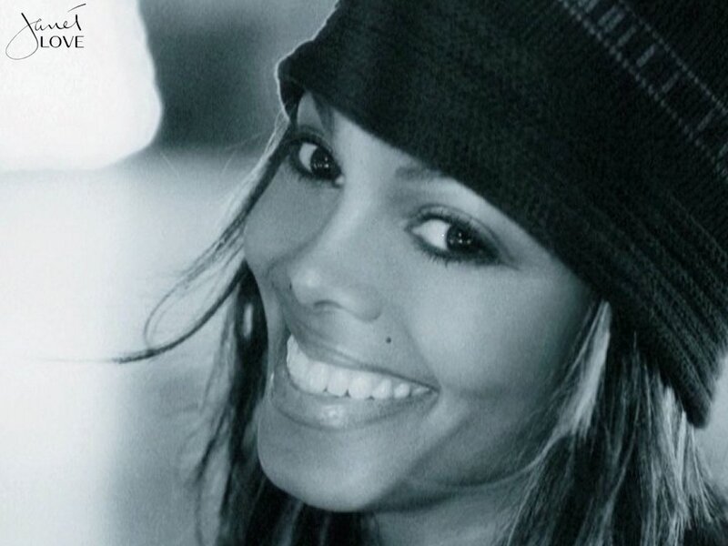 Woman Wearing Beanie — Black, Happy
