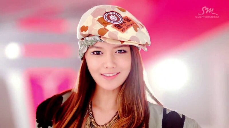 Woman Wearing Cap — Pink, Bright, Cheerful