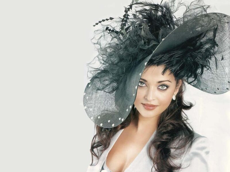 Woman Wearing Feather Hat