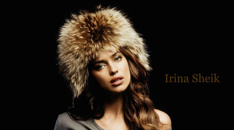 Woman Wearing Fur Hat — Brown