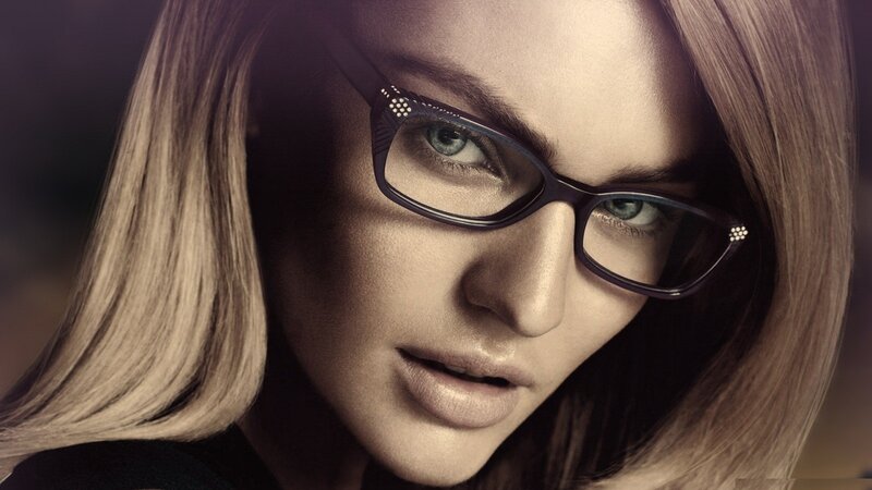 woman wearing glasses