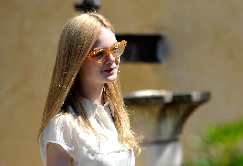 woman wearing glasses outdoors