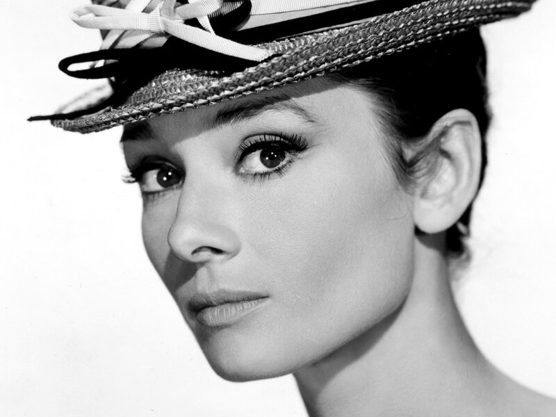 Woman Wearing Hat — Black, Serene, Photograph, Eye Makeup