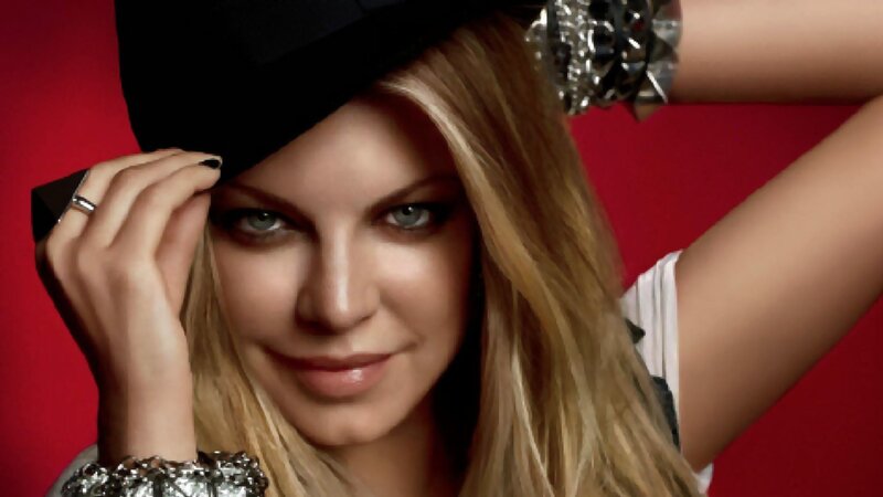 Woman Wearing Hat — Red, Confident