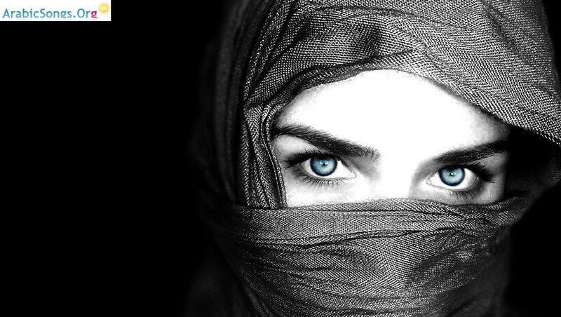 Woman Wearing Hijab — Black, Dramatic