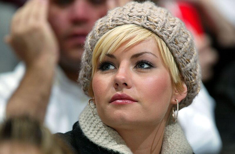 woman wearing knit hat