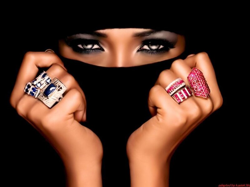 Woman Wearing Niqab