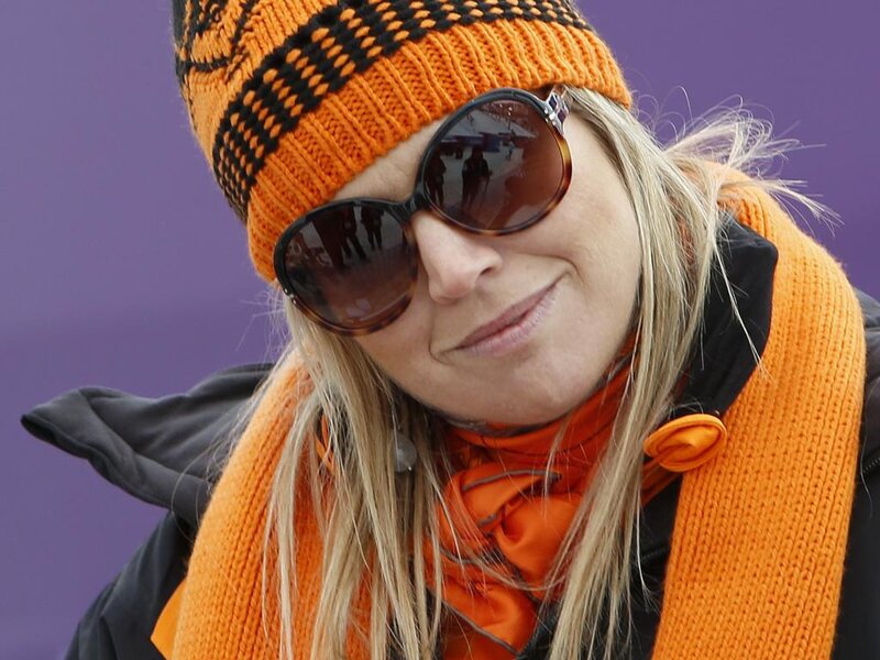 Woman Wearing Orange Hat