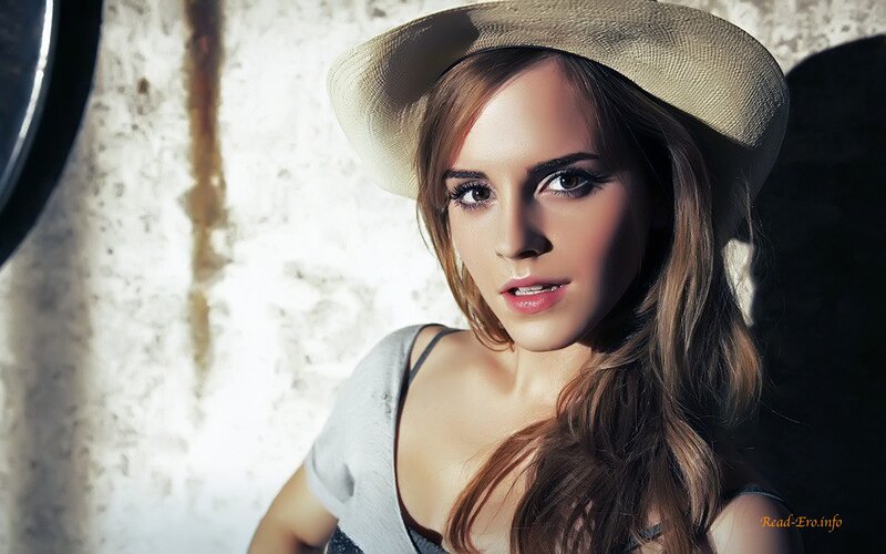 Woman Wearing Straw Hat — Brown, Dramatic, Photograph, Straw Hat, Long Hair, Wall