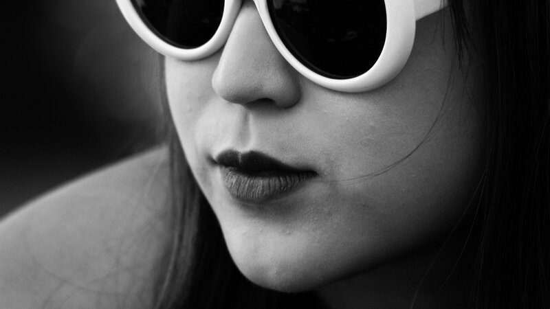 woman wearing sunglasses
