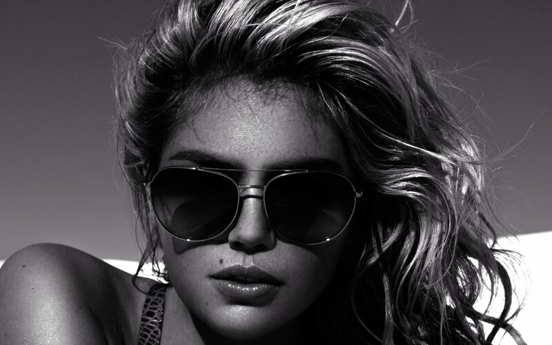 woman wearing sunglasses