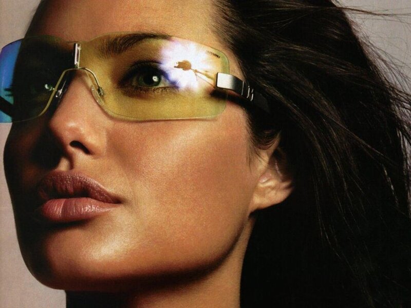 woman wearing sunglasses