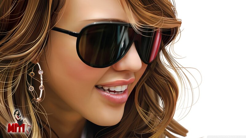 Woman Wearing Sunglasses — Brown, Confident
