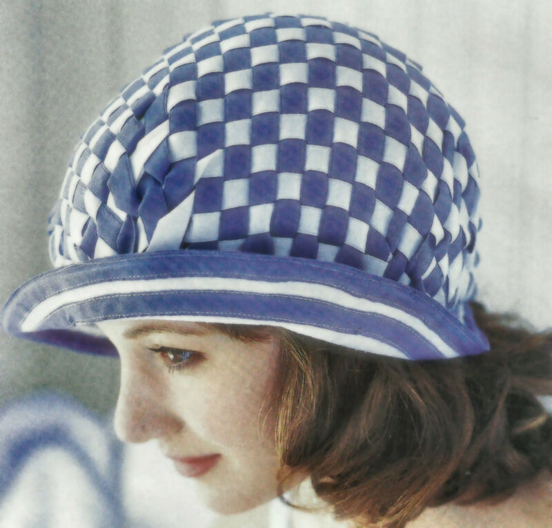 Woman Wearing Woven Hat
