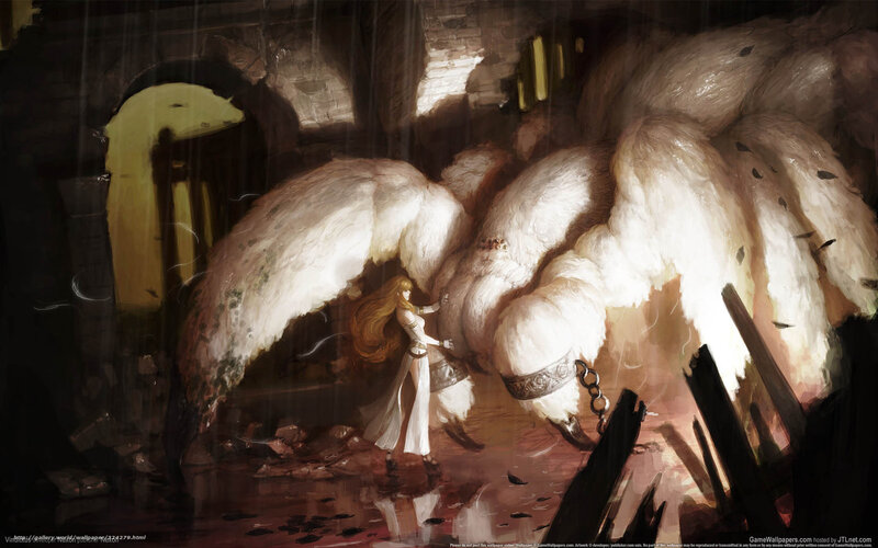 Woman with a giant spider
