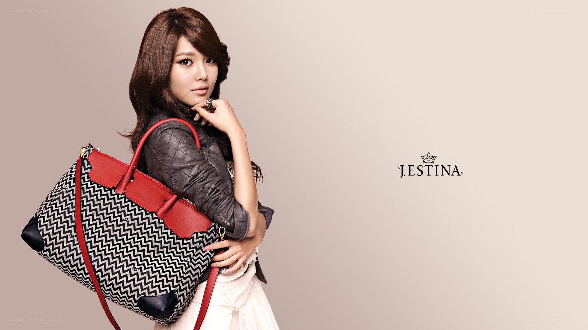 woman with a handbag