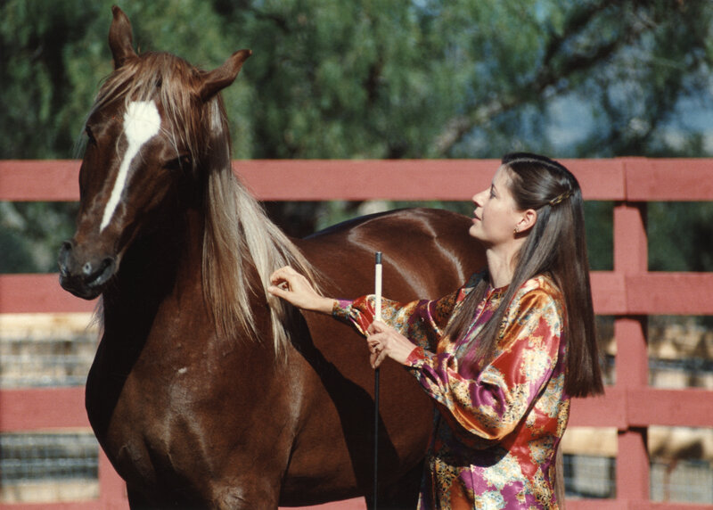 Woman with a horse