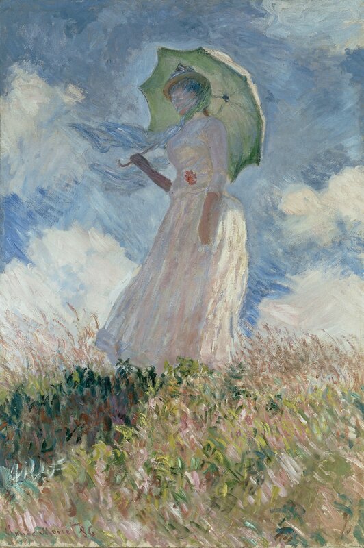 Woman with a Parasol