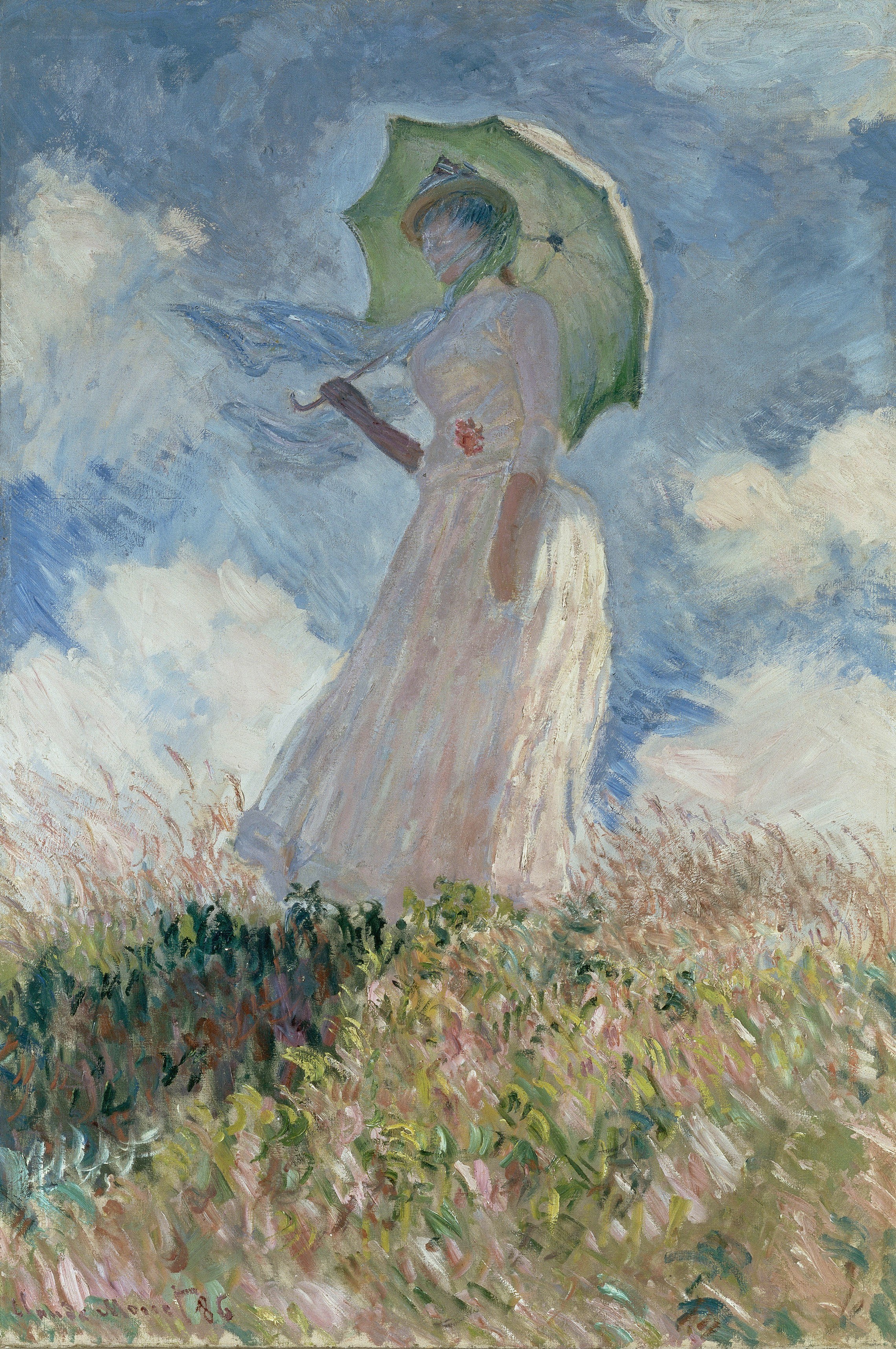 Woman with a Parasol