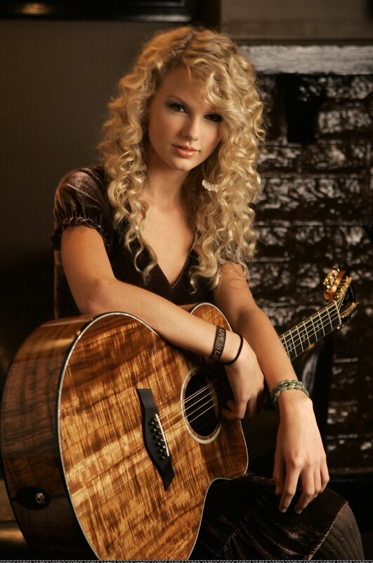 woman with acoustic guitar