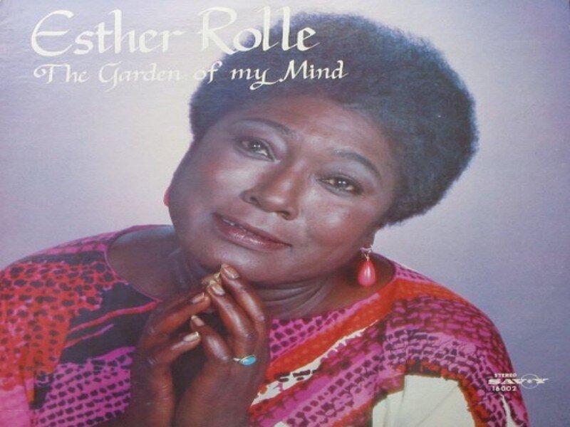Woman with Afro Hairstyle — Pink
