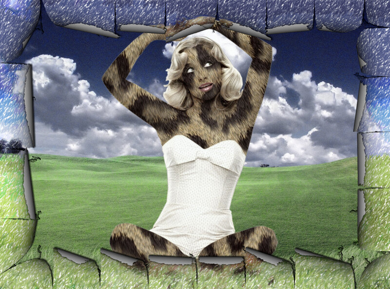 Woman with Animal Skin