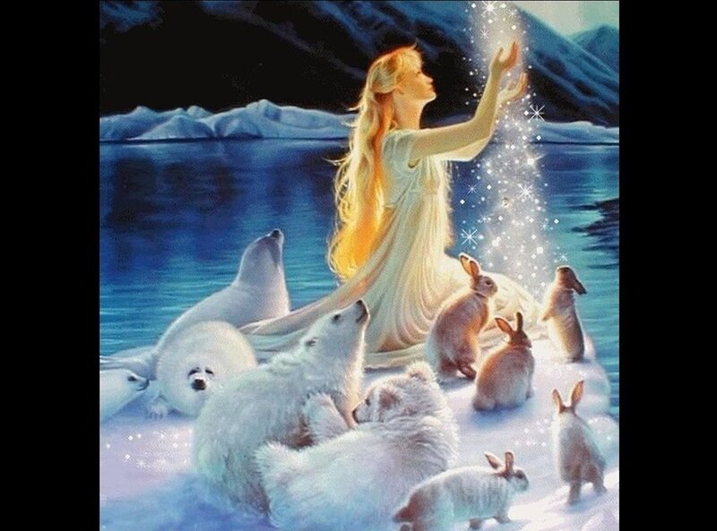 Woman with Animals