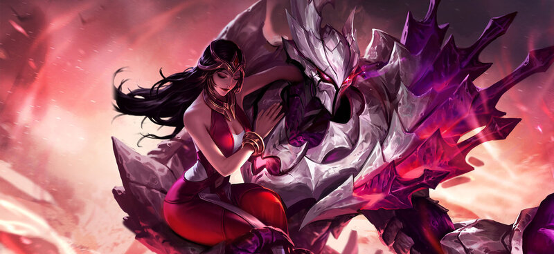 Woman with Armored Creature