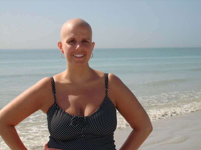 Woman with Bald Head