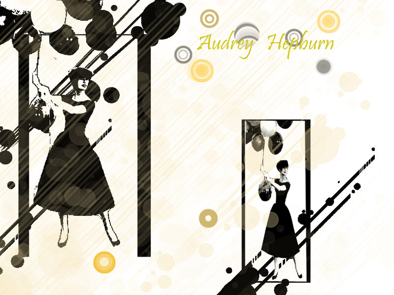 Woman with Balloons — Black, Playful