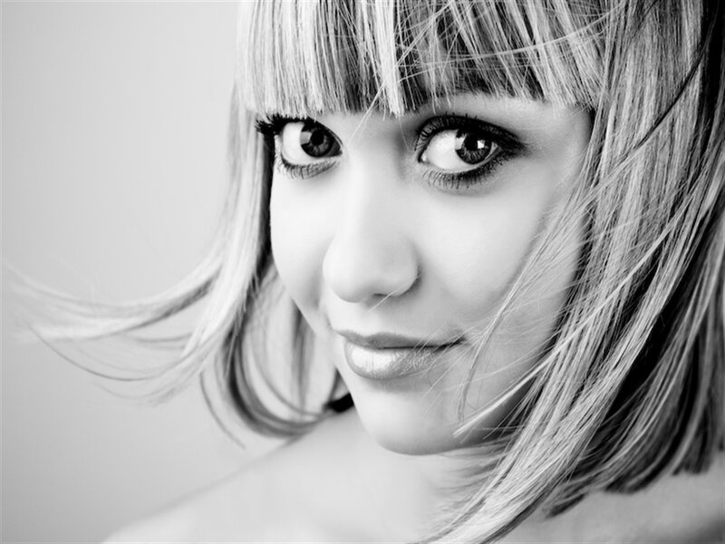 Woman with Bangs — Black, Neutral
