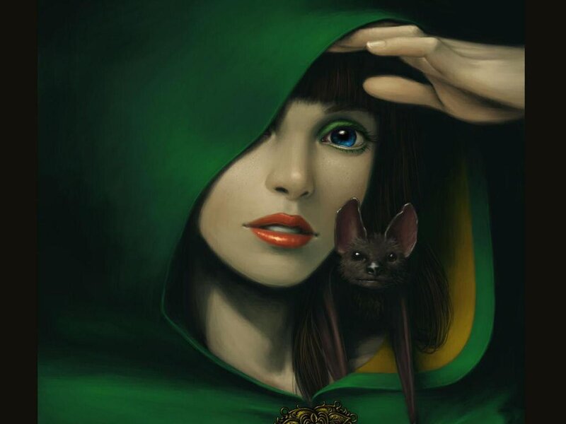 Woman with Bat