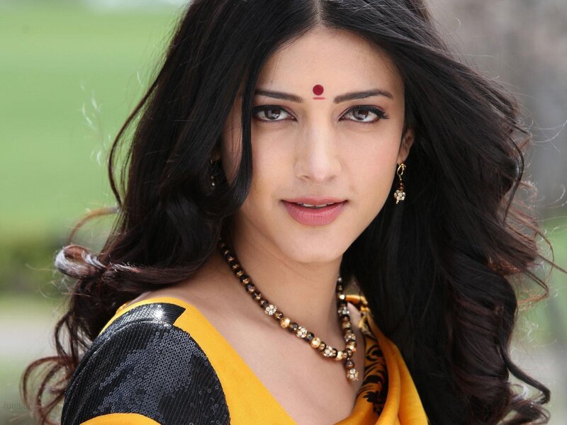 woman with bindi and jewelry