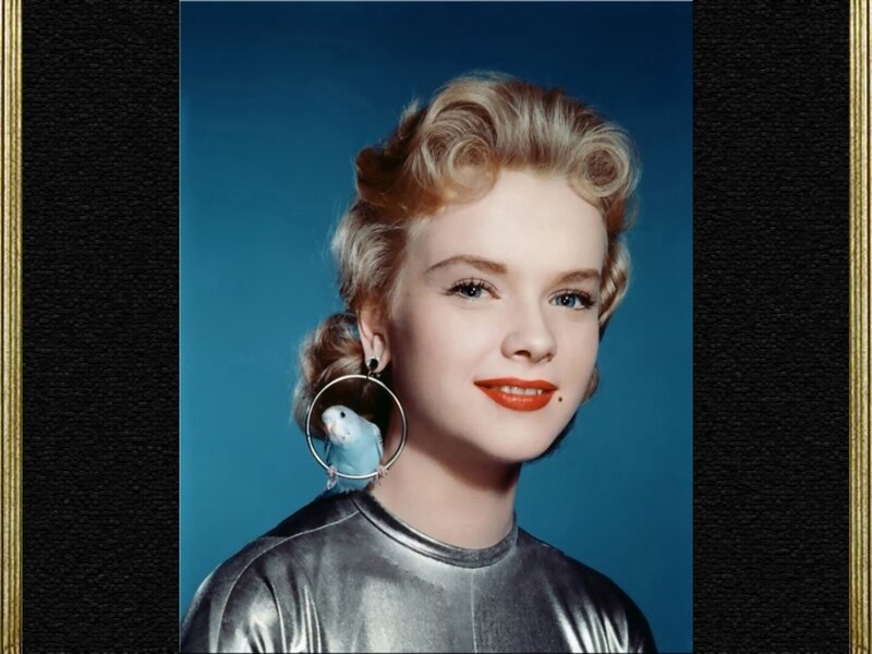 Woman with Bird on Ear