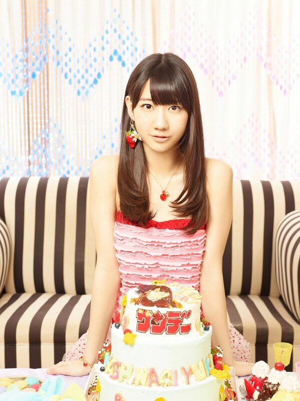 Woman with birthday cake